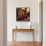 Vintage Fire Truck at Old Station – Hallway