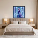 Ice Queen Platinum Braid Snowflakes – Bedroom