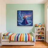 Frozen Princess Sisters Hug – Kids room