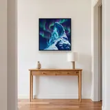 Ice Castle Under Northern Lights – Hallway
