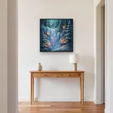 Enchanted Winter Forest Ice Waterfall Spirits – Hallway