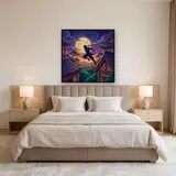 Moonlit Ninja Rooftop Leap – Bedroom