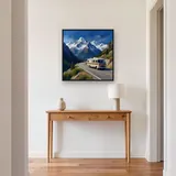 Snowy Mountain Pass Motorhome Journey – Hallway