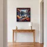 Open-Door Van Life by the Lake – Hallway