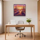 Sunrise Desert Camper Van – Office