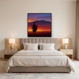 Guerrier maasaï devant le Kilimandjaro – Chambre