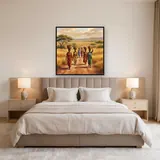 Femmes de savane aux paniers – Chambre