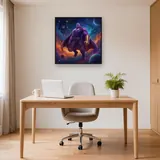Cosmic Villain with Golden Gauntlet – Office