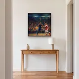 Dribbling in der vollen Arena – Flur