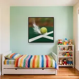 Chalk Dust Explosion on the Baseline – Kids room