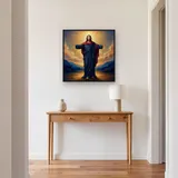 Jesus Christ Open Arms Divine Light – Hallway