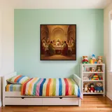 The Last Supper in Warm Light – Kids room
