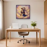 Praying Angel in Clouds of Light – Office
