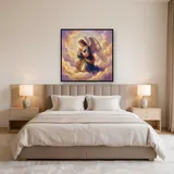 Praying Angel in Clouds of Light – Bedroom
