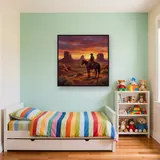 Sunset Rider in Monument Valley – Kids room