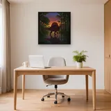 Spinosaurus Wading at Dusk – Office