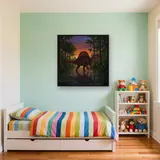 Spinosaurus Wading at Dusk – Kids room