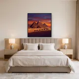 Giza Pyramids Sunset Camel Caravan – Bedroom