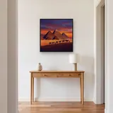 Giza Pyramids Sunset Camel Caravan – Hallway
