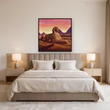 Sphinx at Sunrise with Pink Sky – Bedroom