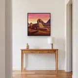 Sphinx at Sunrise with Pink Sky – Hallway