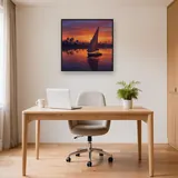 Felucca on the Nile at Sunset – Office