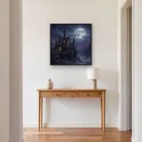 Gothic Castle Full Moon Bats – Hallway
