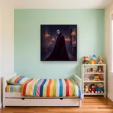 Vampire Count in Candlelit Hall – Kids room