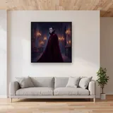 Vampire Count in Candlelit Hall – displayed in a living room