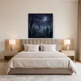 Ravens Over Crescent Moon Graveyard – Bedroom