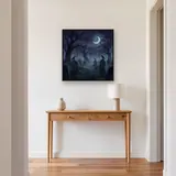 Ravens Over Crescent Moon Graveyard – Hallway