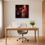 Jazz Singer in Red Velvet Club – Office