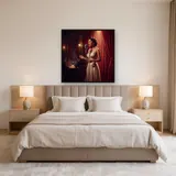 Jazz Singer in Red Velvet Club – Bedroom
