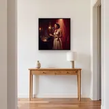 Jazz Singer in Red Velvet Club – Hallway