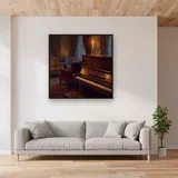 Candlelit Piano and Whisky Lounge – displayed in a living room