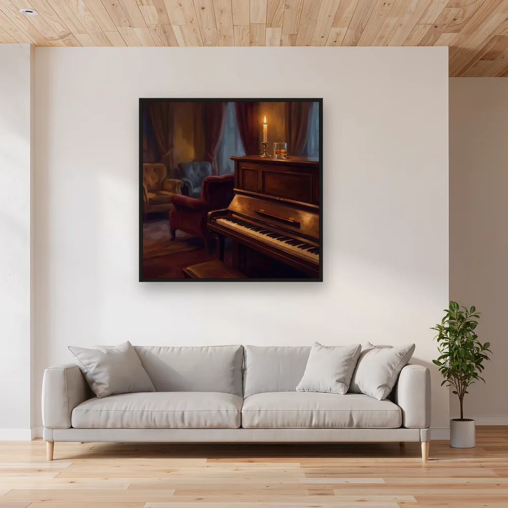 Candlelit Piano and Whisky Lounge – Living room