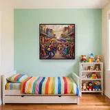 New Orleans Umbrella Street Band Parade – Kids room