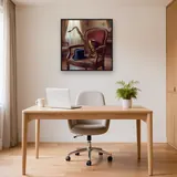 Vintage Saxophone and Top Hat – Office