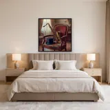 Vintage Saxophone and Top Hat – Bedroom