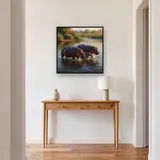 Hippo Family River Splash – Hallway