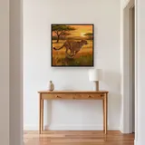 Cheetah Sprint Across the Savannah – Hallway