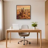 Meerkat Sentinels on Desert Watch – Office