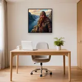 Braided Beard Warrior at Fjord – Office