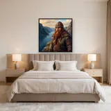 Braided Beard Warrior at Fjord – Bedroom
