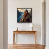Braided Beard Warrior at Fjord – Hallway