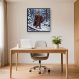 Shield Maiden Snowy Forest – Office