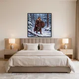 Shield Maiden Snowy Forest – Bedroom