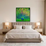 Pfauenserie S – Schlafzimmer