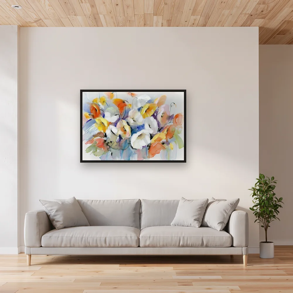 Fiori di papavero B – Soggiorno