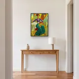Femme Sur La Terrasse Style Picasso – Entrée